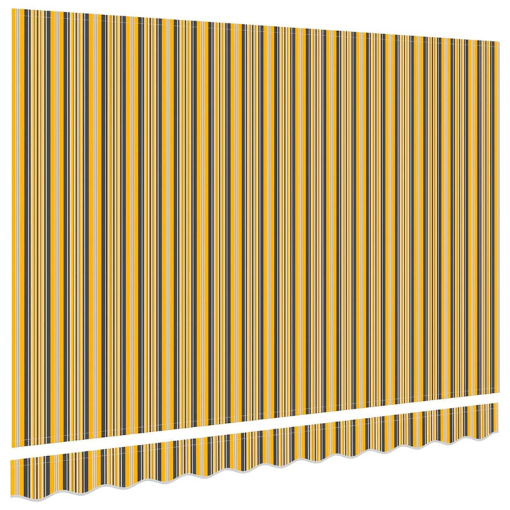 Markisväv Orange Och Svart 2,5 X 2 M Polyester