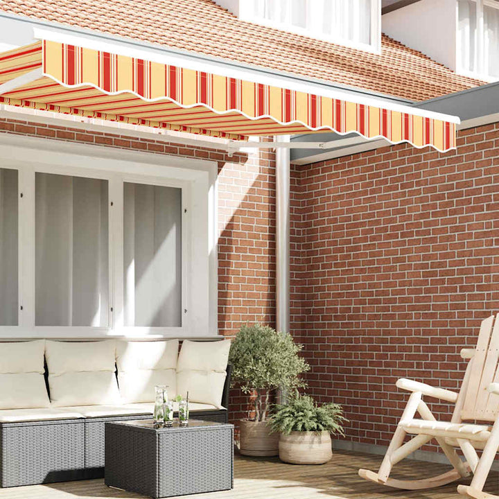 Markiskappa Ersättning Gul Och Orange 2,5 M Polyester