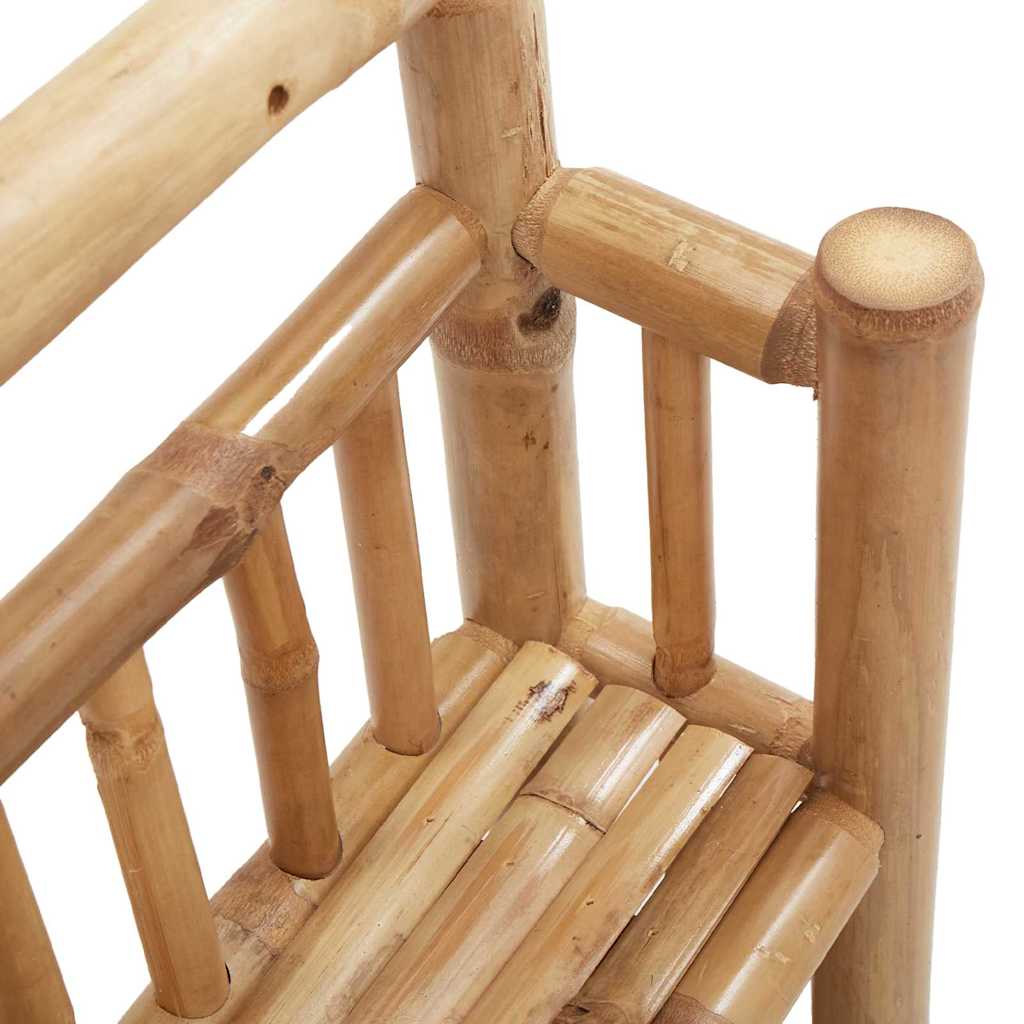 Vägg Hylla Med Hylla Naturfärg 40 X 13 X 44 Cm Bambu