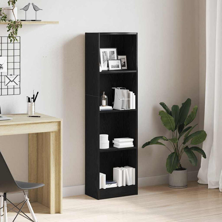 Bokhylla Åldrat Trä 80X24X Konstruerat Trä