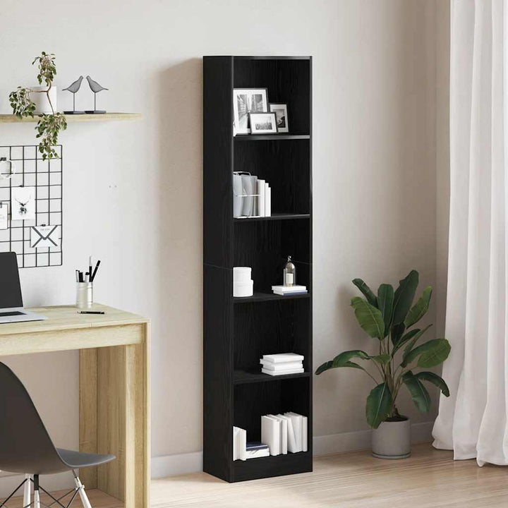 Bokhylla Åldrat Trä 80X24X Konstruerat Trä