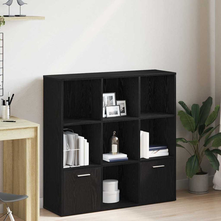 Bokhylla 98X30X98 Cm Konstruerat Trä