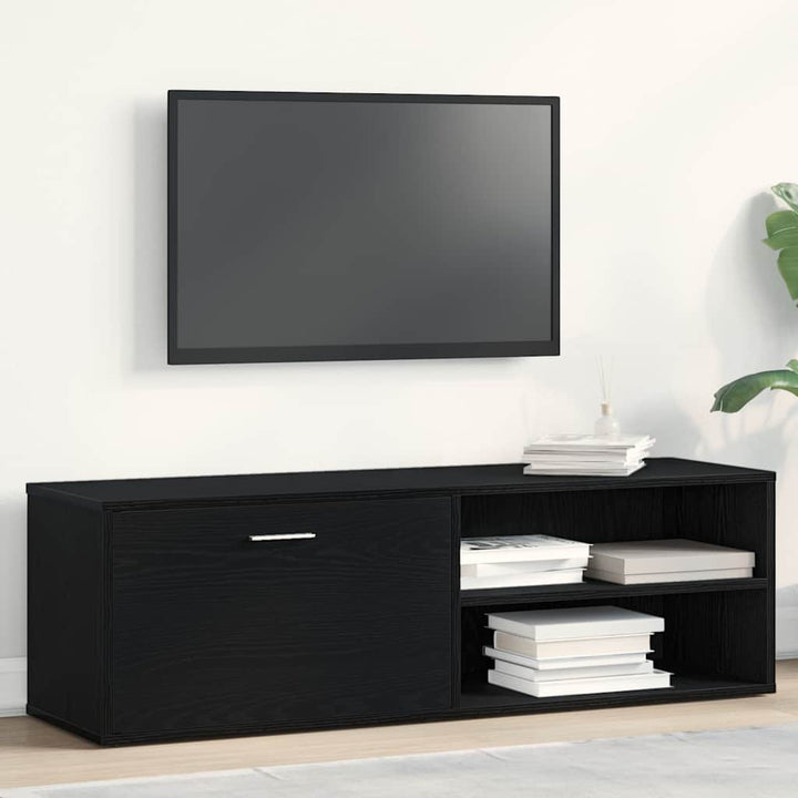 Tv-Bänk Ek 120X34X37 Cm Konstruerat Trä