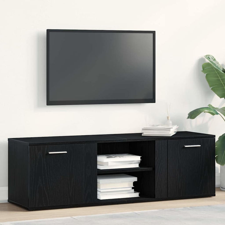 Tv-Bänk Ek 120X34X37 Cm Konstruerat Trä