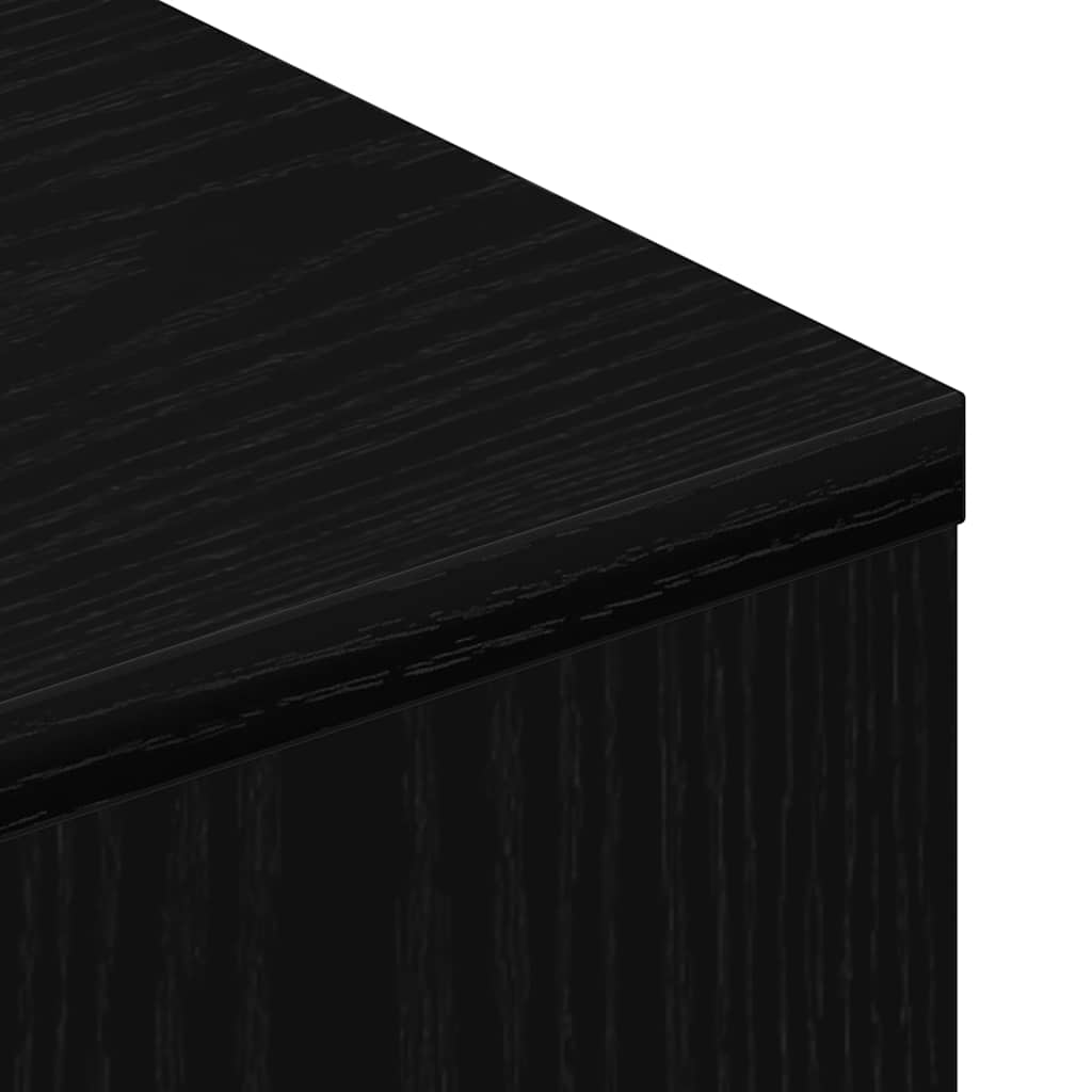 Tv-Bänk Med Hjul 102X34,5X43 Cm Konstruerat Trä