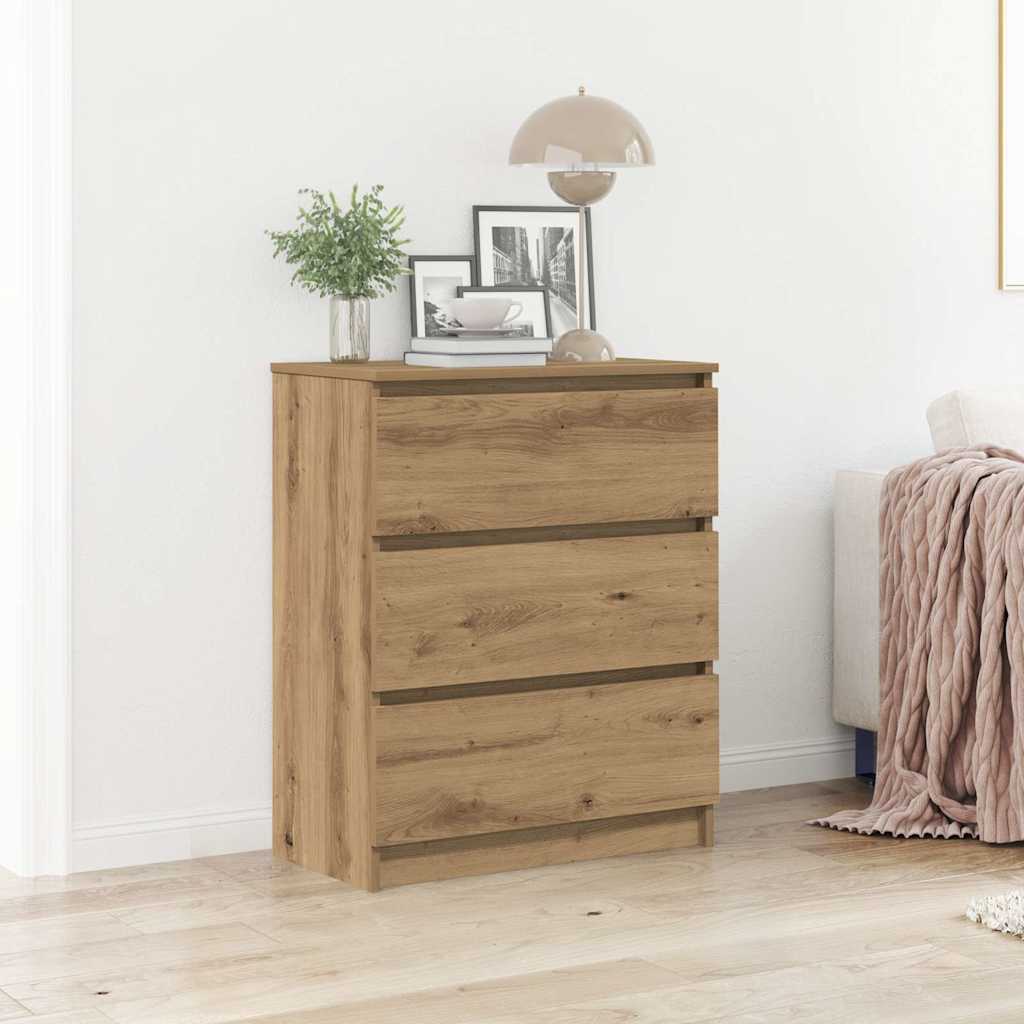 Byrå 60X35X76 Cm Konstruerat Trä