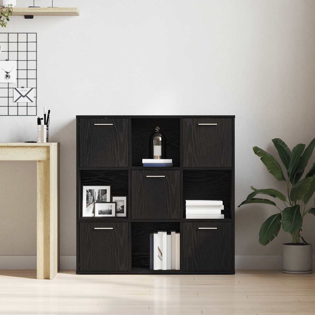 Bokhylla 90X28X90 Cm Konstruerat Trä