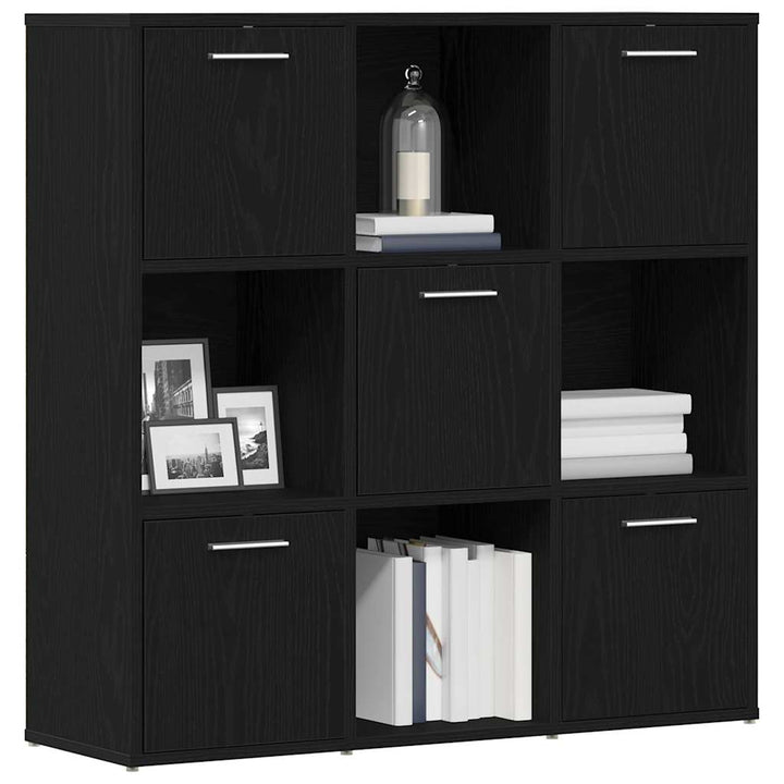 Bokhylla 90X28X90 Cm Konstruerat Trä