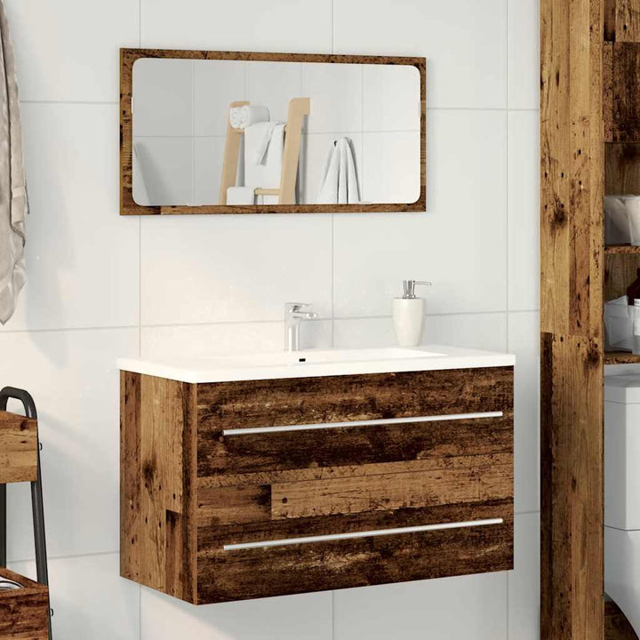 Badrumsskåp 100X38,5X48 Cm Konstruerat Trä