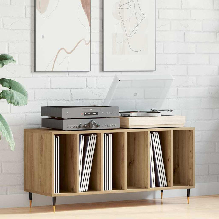 Skivskåp Artisan Ek 100 X 38 X 48 Cm Konstruerat Trä