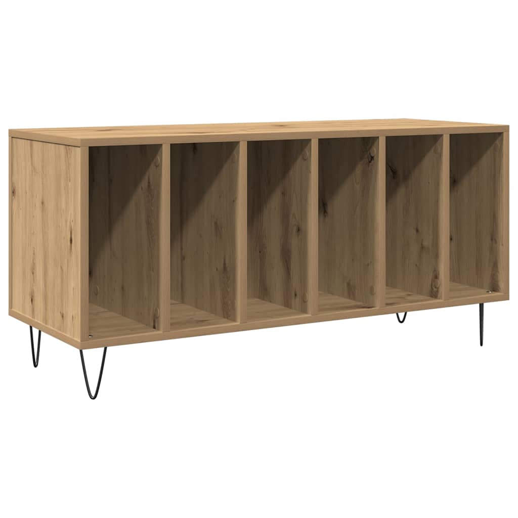 Skivskåp Med Hylla Gammalt Trä 100 X 38 X 48 Cm Konstruerat Trä