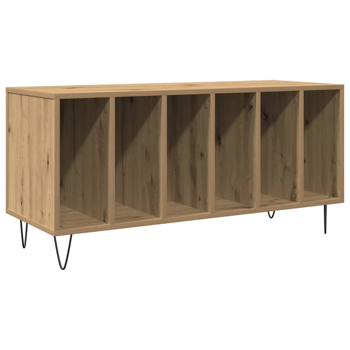 Skivskåp Med Hylla Gammalt Trä 100 X 38 X 48 Cm Konstruerat Trä