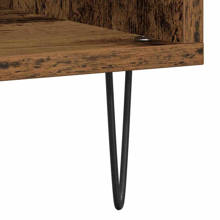 Skivskåp Artisan Ek 100 X 38 X 48 Cm Konstruerat Trä