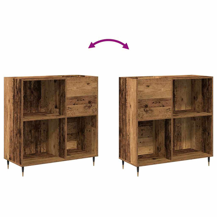 Skivskåp Artisan Ek 85 X 38 X 89 Cm Konstruerat Trä