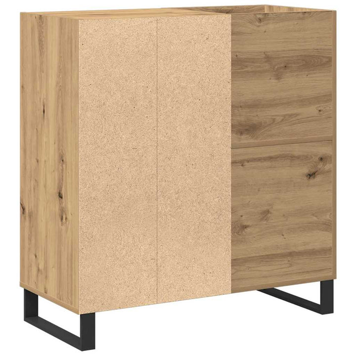 Skivskåp Gammalt Trä 84,5 X 38 X 89 Cm Konstruerat Trä