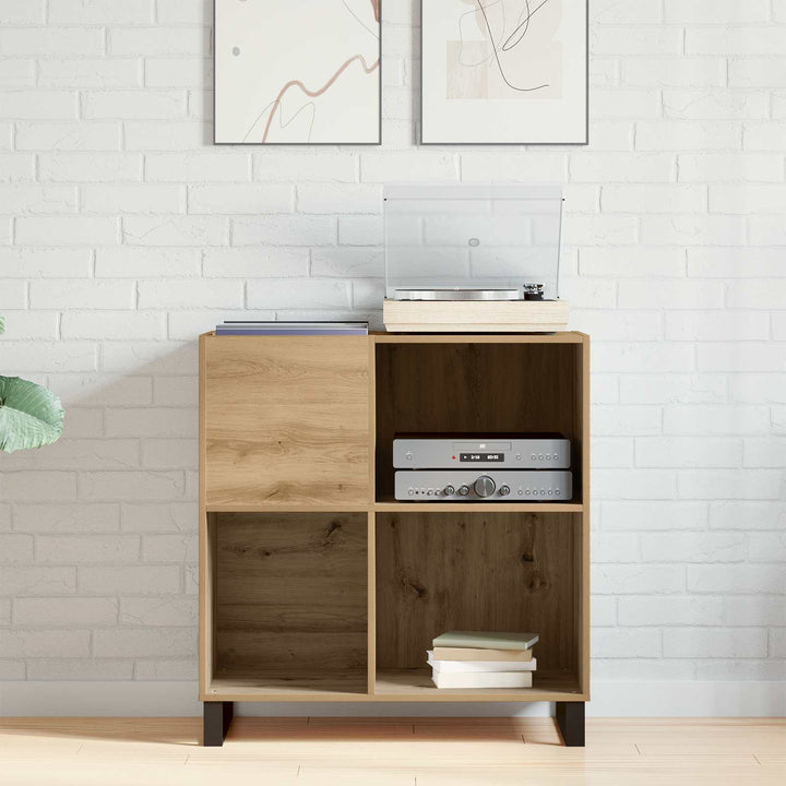 Skivskåp Artisan Ek 84,5 X 38 X 89 Cm Konstruerat Trä