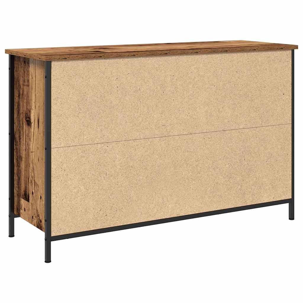 Tv-Bänkset Gammalt Trä 101 X 35 X 65 Cm Konstruerat Trä