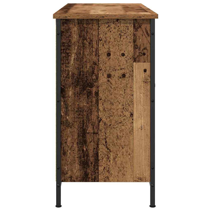 Tv-Bänkset Gammalt Trä 101 X 35 X 65 Cm Konstruerat Trä
