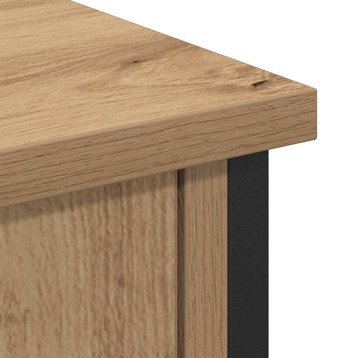 Tv-Bänkset Artisan Ek 101 X 35 X 65 Cm Konstruerat Trä