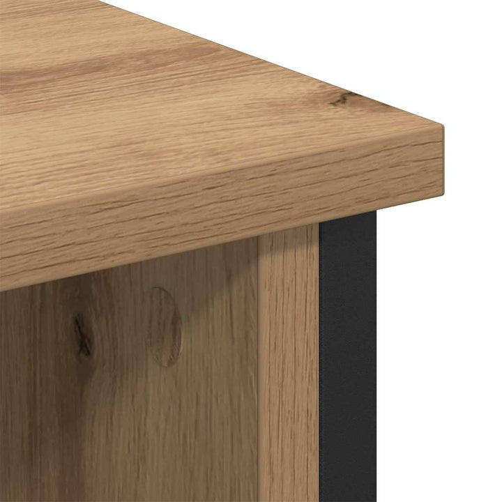 Tv-Bänkset Artisan Ek 100 X 35 X 45 Cm Konstruerat Trä