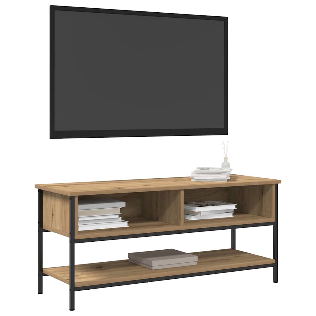 Tv-Bänkset Artisan Ek 100 X 35 X 45 Cm Konstruerat Trä