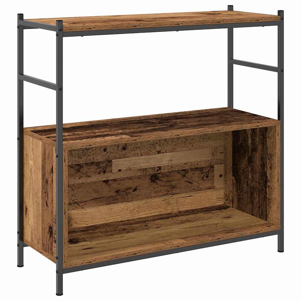 Hyllsystem Rökt Ek 80 X 30 X 78,5 Cm Konstruerat Trä