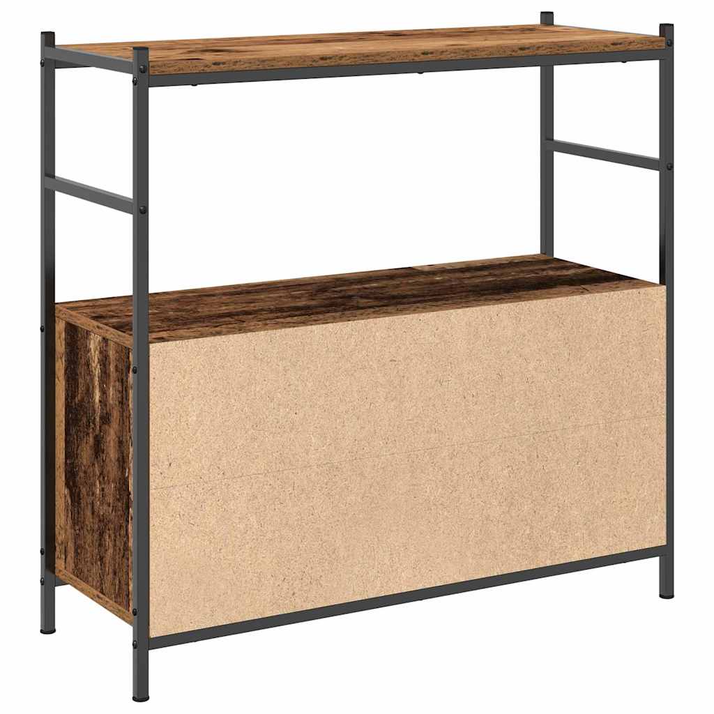 Hyllsystem Rökt Ek 80 X 30 X 78,5 Cm Konstruerat Trä
