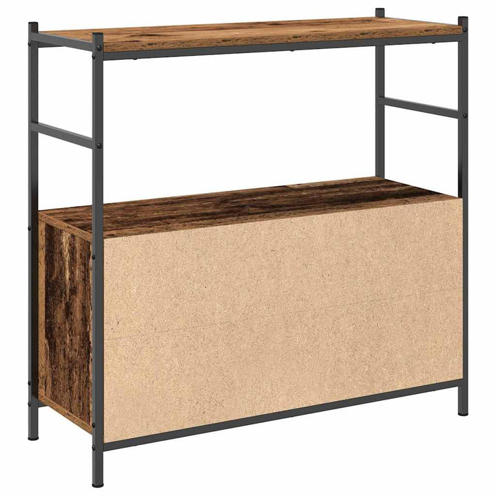 Hyllsystem Rökt Ek 80 X 30 X 78,5 Cm Konstruerat Trä