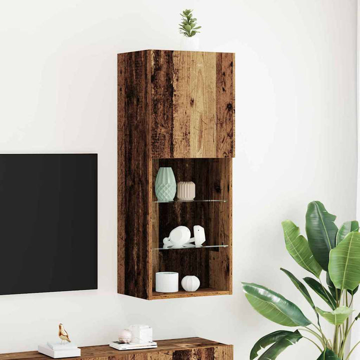 Tv-Bänkset Gammalt Trä 40,5 X 30 X 102 Cm Konstruerat Trä