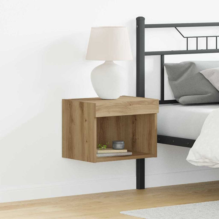 Tv-Bänkset 2 Pcs Artisan Ek 40 X 30 X 30 Cm Konstruerat Trä