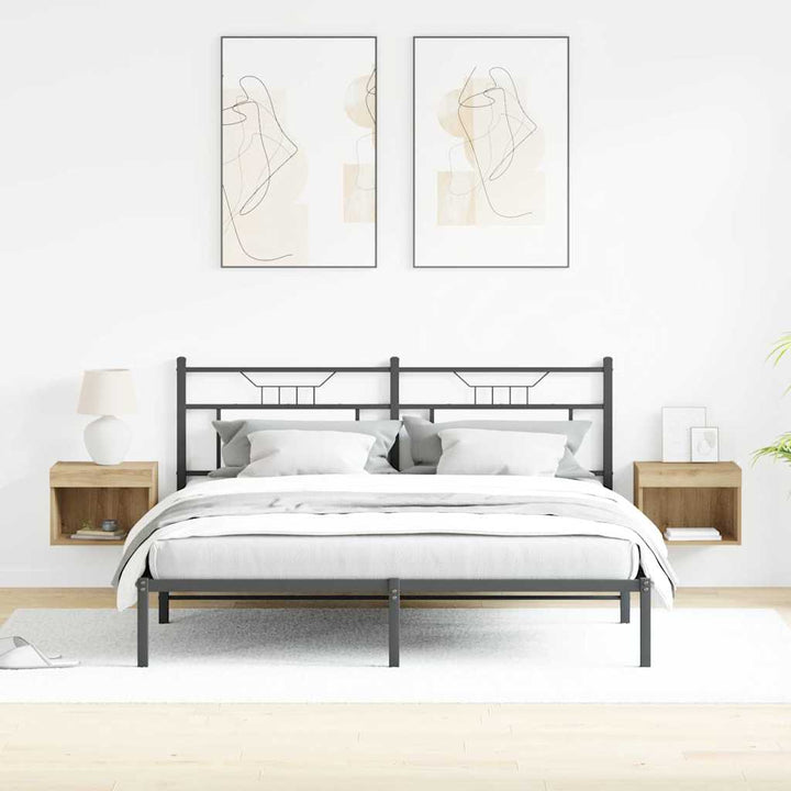 Tv-Bänkset 2 Pcs Artisan Ek 40 X 30 X 30 Cm Konstruerat Trä