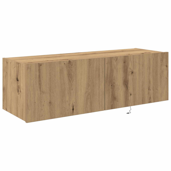 Tv Vägghylla Artisan Ek 100 X 35 X 31 Cm Konstruerat Trä