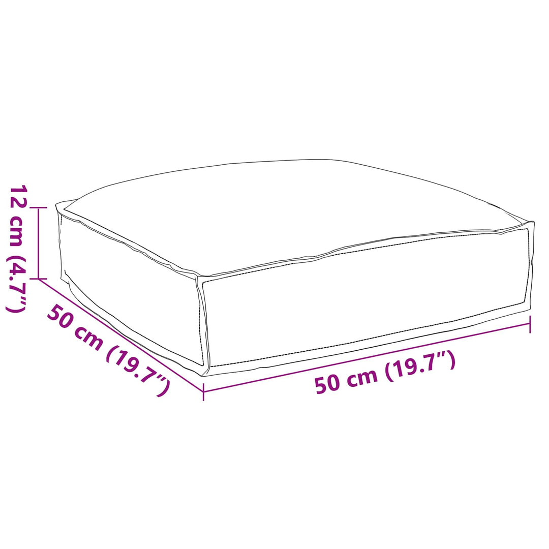 Kudde Oxford Tyg 50 X 50 X 12 Cm
