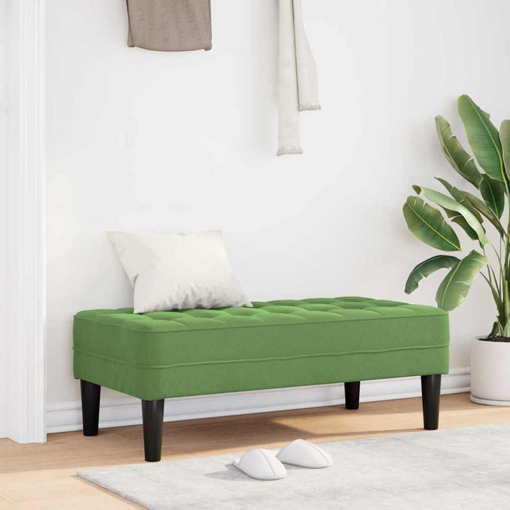 Bänk Med Kudde 113 X 57 X 39 Cm Sammet