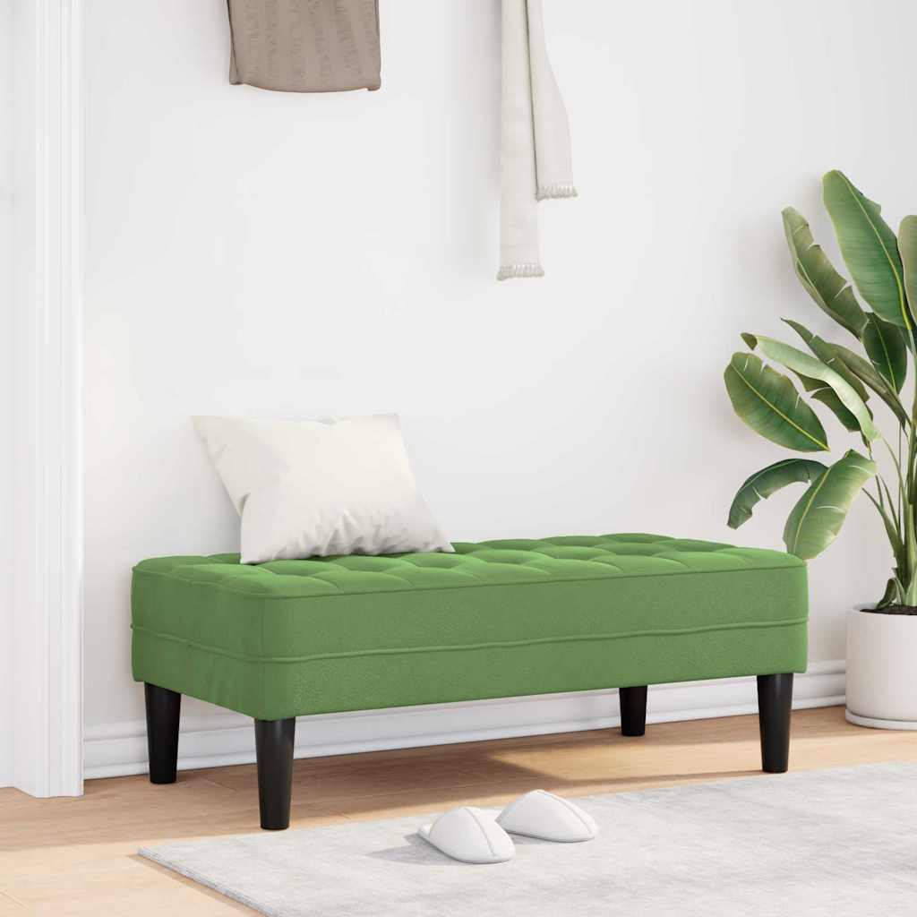 Bänk Med Kudde 113 X 57 X 39 Cm Sammet
