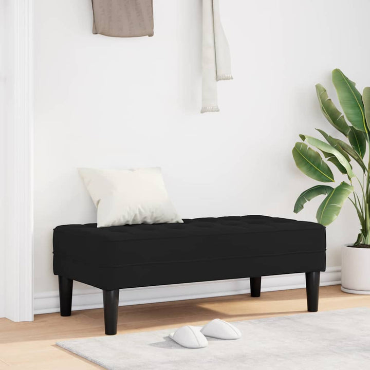 Bänk Med Kudde 113 X 57 X 39 Cm Sammet