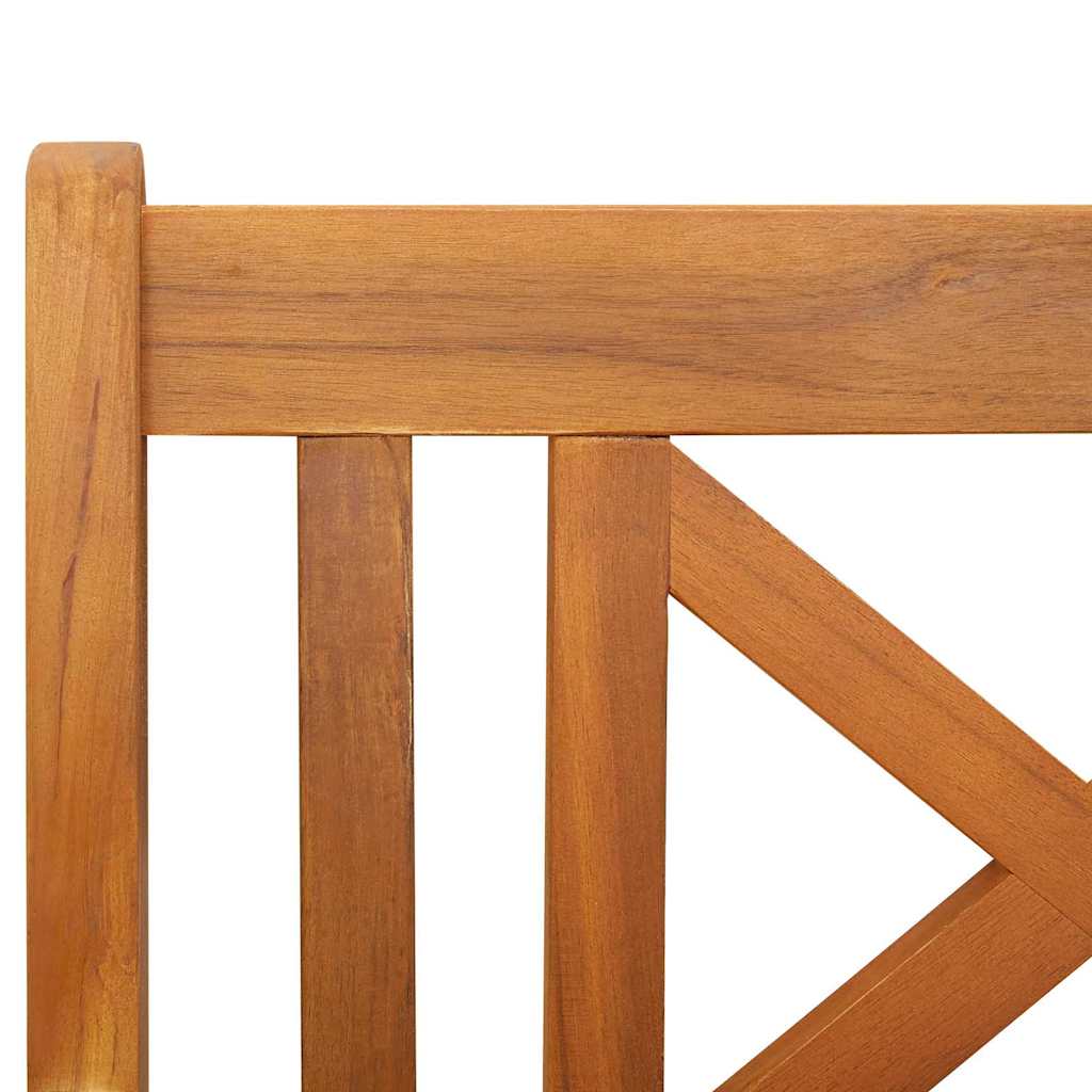 Utomhusbänk Naturlig 220 X 56 X 90 Cm Massivt Akaciaträ