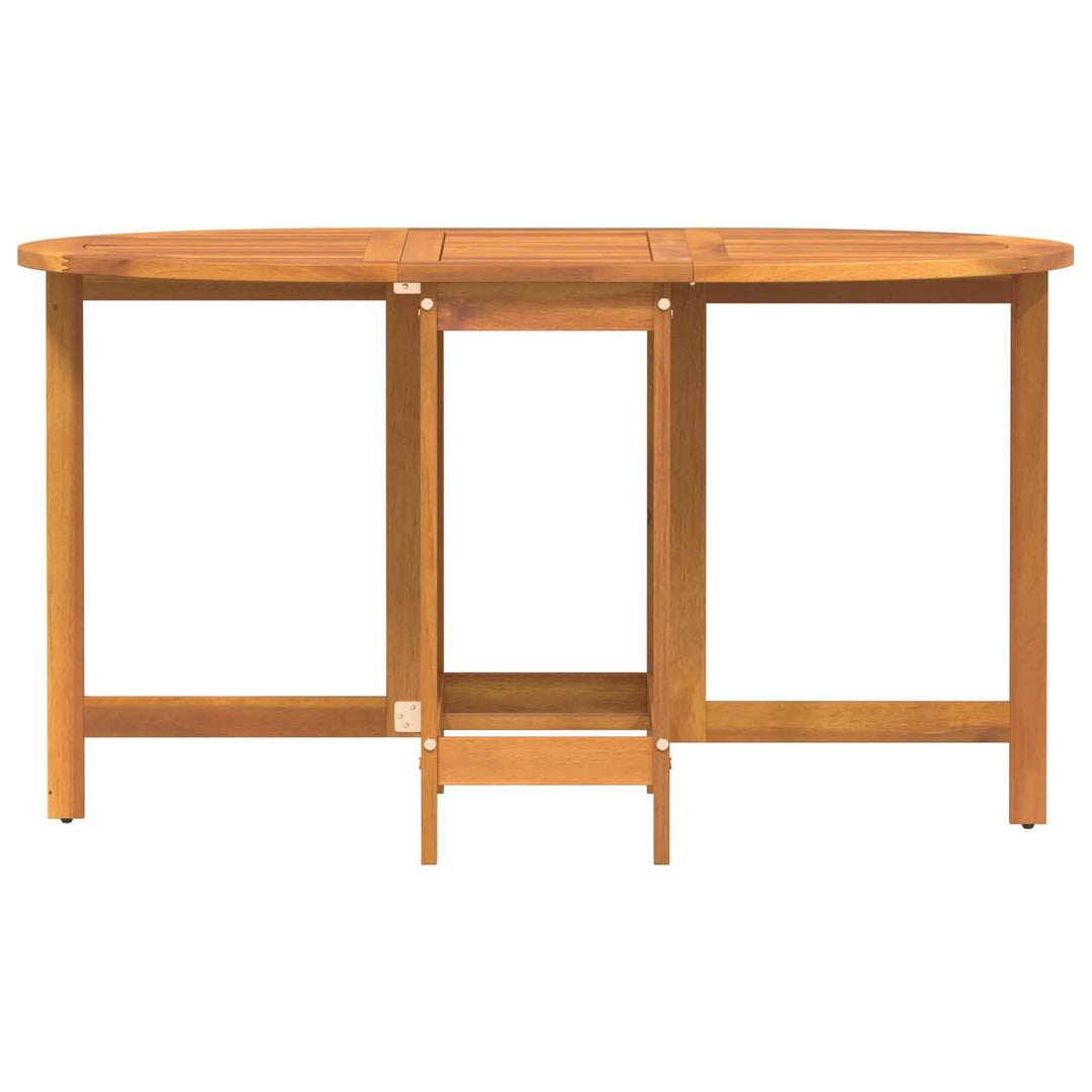 Trädgårdsbord Brun 110 X 60 X 72 Cm Massivt Akaciaträ