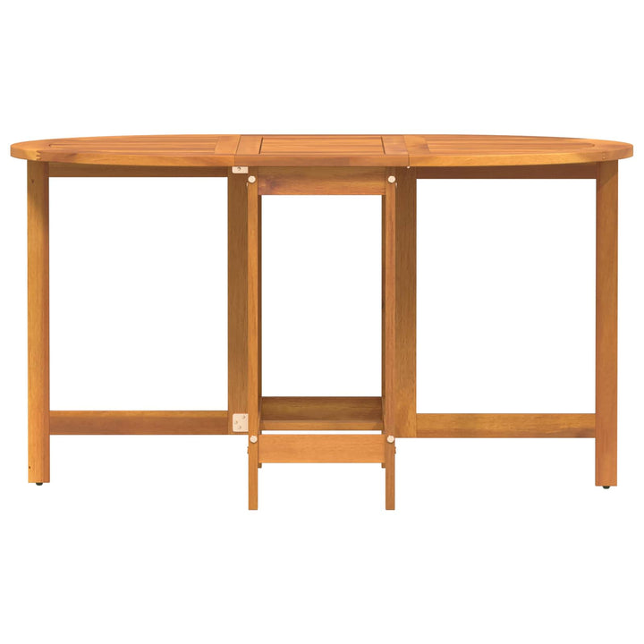 Trädgårdsbord Brun 110 X 60 X 72 Cm Massivt Akaciaträ