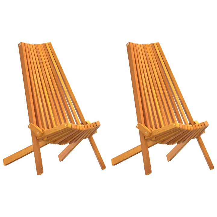 Stol 2 Pcs Brun 69 X 56 X 84 Cm Massivt Akaciaträ