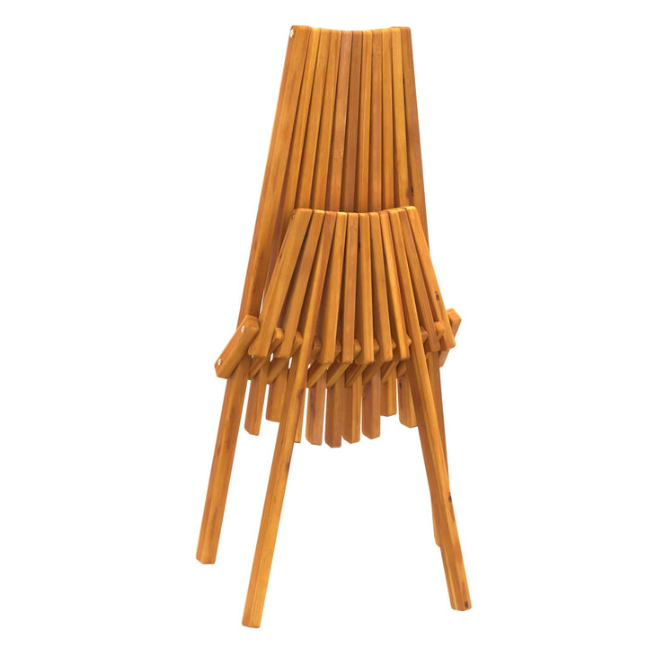Stol 2 Pcs Brun 69 X 56 X 84 Cm Massivt Akaciaträ