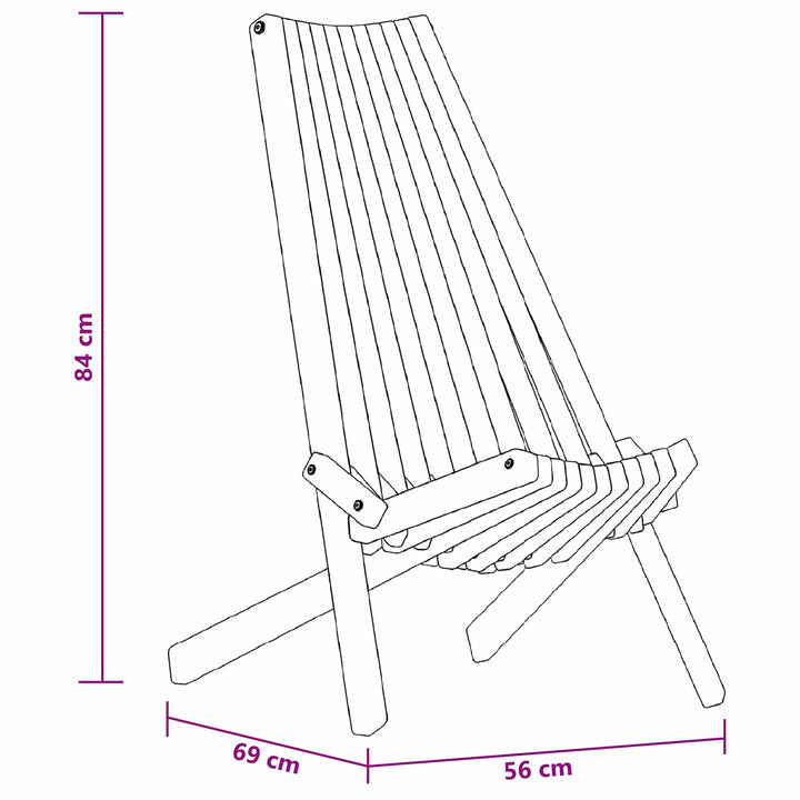 Stol 2 Pcs Brun 69 X 56 X 84 Cm Massivt Akaciaträ