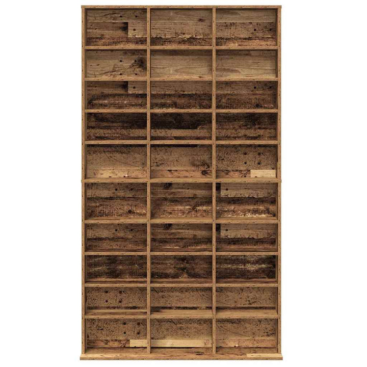 Cd Skåp Gammalt Trä 101 X 23 X 177,5 Cm Konstruerat Trä