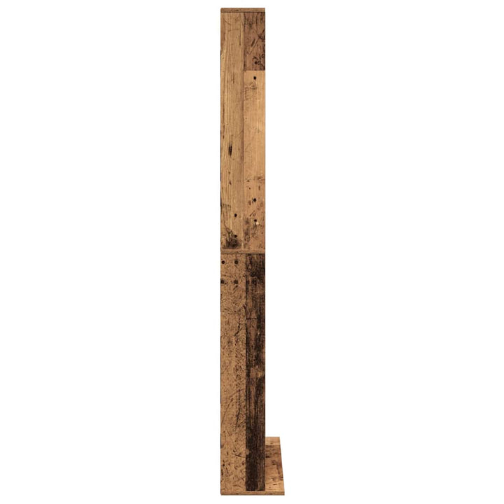 Cd Skåp Gammalt Trä 101 X 23 X 177,5 Cm Konstruerat Trä