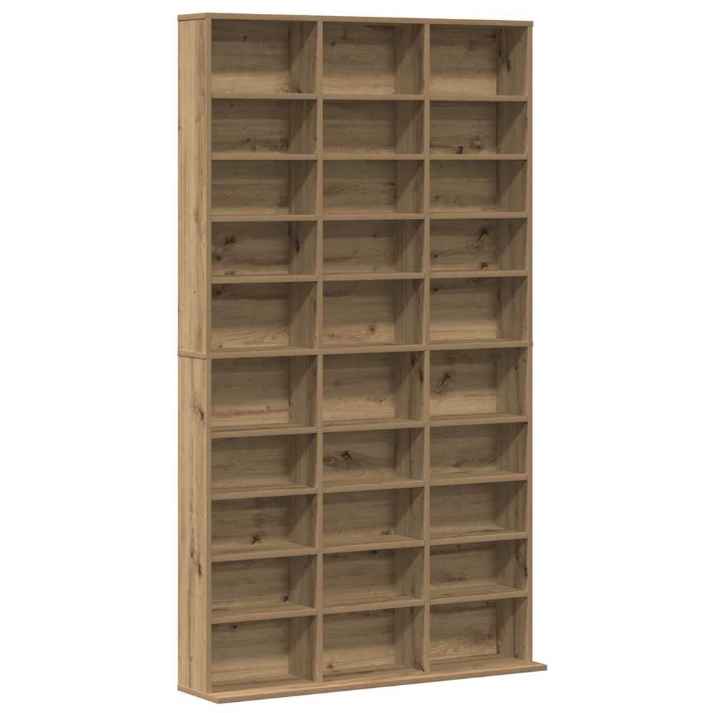 Cd Skåp Artisan Ek 101 X 23 X 177,5 Cm Konstruerat Trä