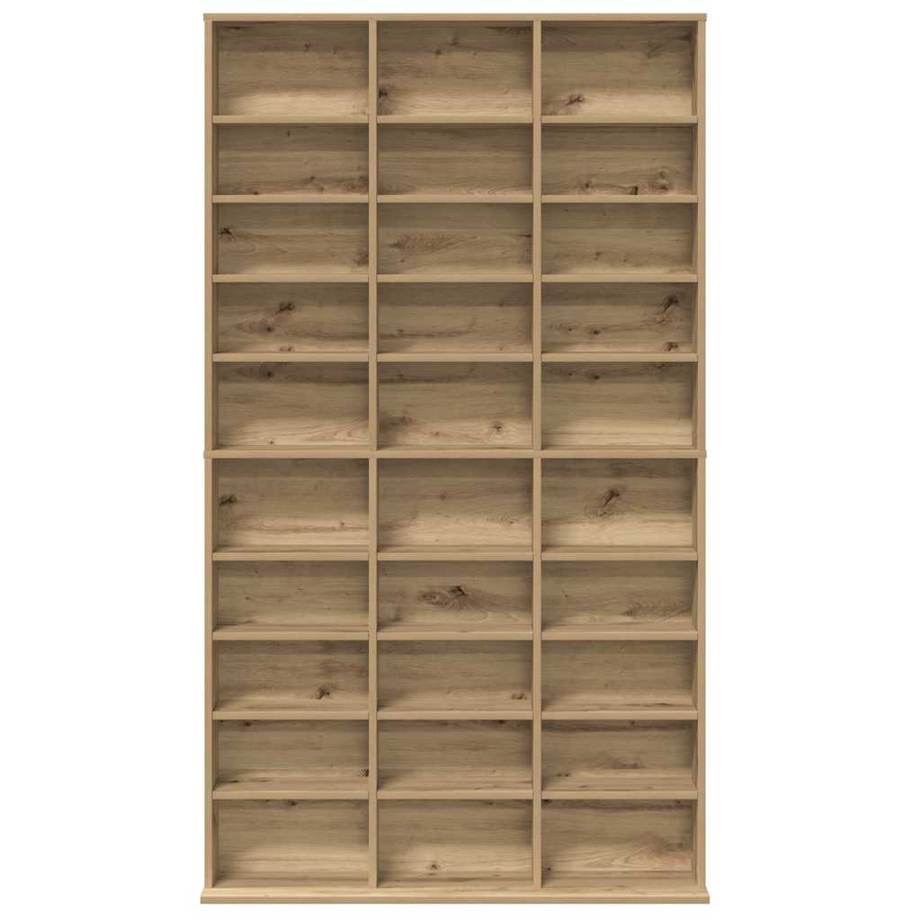 Cd Skåp Artisan Ek 101 X 23 X 177,5 Cm Konstruerat Trä
