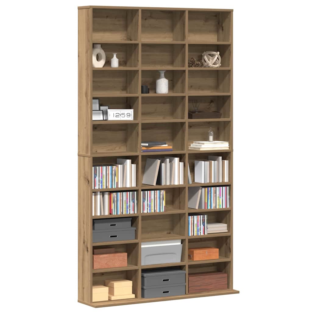 Cd Skåp Artisan Ek 101 X 23 X 177,5 Cm Konstruerat Trä