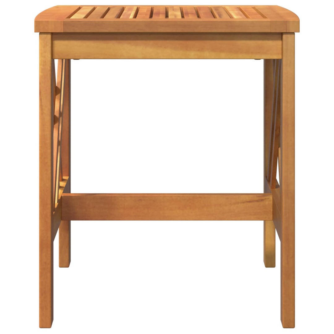 Sidobord Brun Massivt Akaciaträ