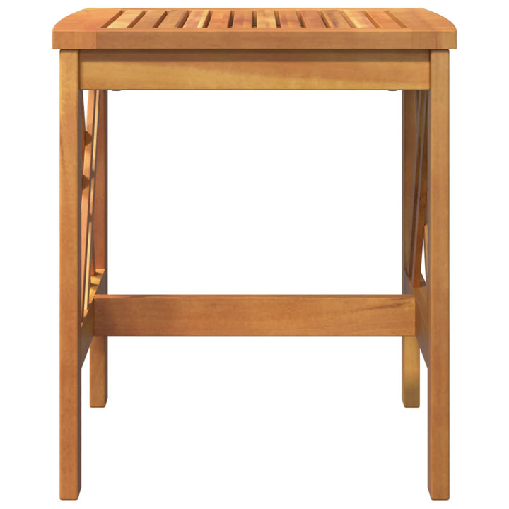 Sidobord Brun Massivt Akaciaträ