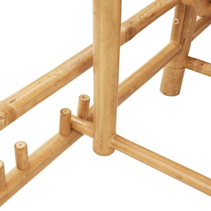Solsäng Med Dynor 55X199X30 Cm Bambu